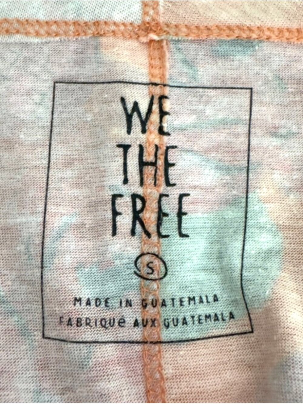 We The Free (Free People) "Gardenia" Floral Print Sleeveless Tank Top - Size S - Picture 8 of 10